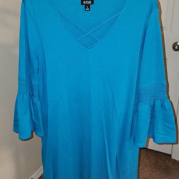 A.N.A Turquise Sweater Dress - Picture 3 of 4